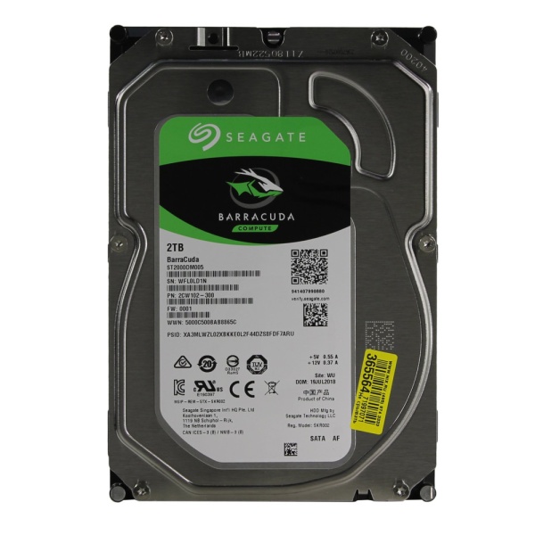 Жесткий диск Original SATA-III 2Tb ST2000DM005 Barracuda (5400rpm) 256Mb