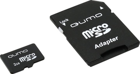 Карта памяти QUMO MicroSD Y&amp;Y 2 Гб (QM2GMICSD)
