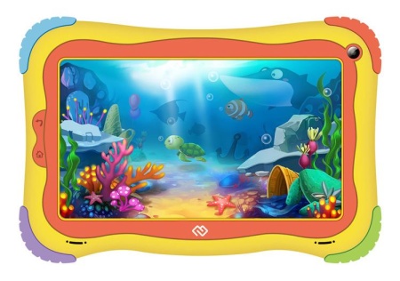 Планшет Digma Optima Kids 7 RK3126C (1.2) 4C RAM1Gb ROM16Gb 7" IPS 1024x600 Android 8.1 разноцветный 2Mpix 0.3Mpix BT WiFi Touch microSD 128Gb minUSB 2500mAh