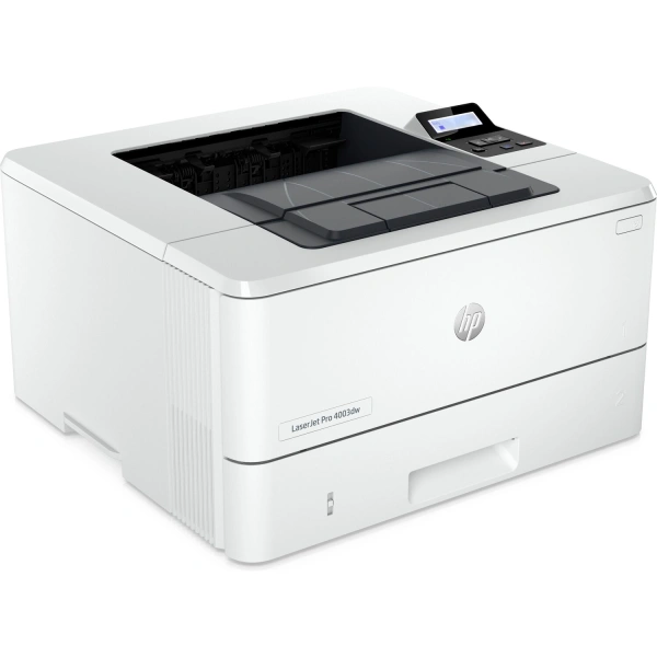 Принтер HP LaserJet Pro 4003dw (2Z610A), лазерная чёрно-белая печать, A4, ЖК панель, сетевой (Ethernet), Wi-Fi, AirPrint, Bluetooth