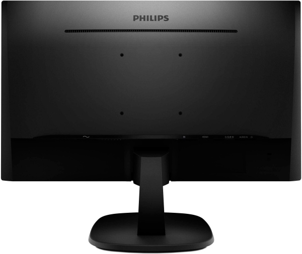Монитор Philips 23.8" 243V7QJABF (00/01) черный IPS LED 16:9 HDMI M/M матовая 1000:1 250cd 178гр/178гр 1920x1080 D-Sub DisplayPort FHD 3.66кг