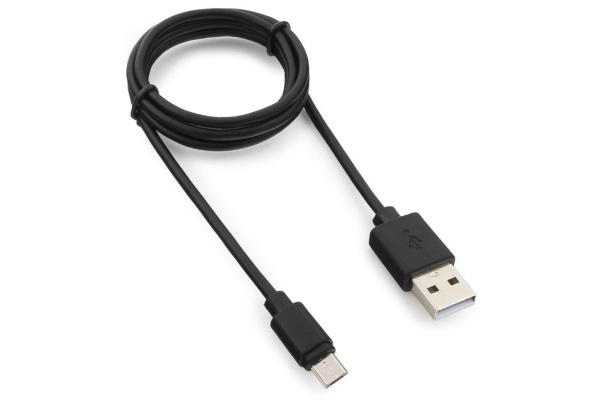 Кабель USB 2.0 Pro CCP-mUSB2-AMBM-1M AM/microBM 5P, 1м, экран, черный, пакет