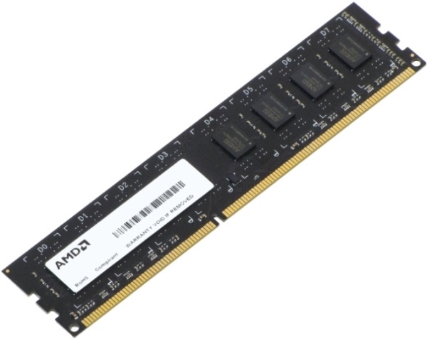 4GB Radeon™ DDR3 1600 DIMM R3 Value Series Black R534G1601U1S-U Non-ECC, CL11, 1.5V, Retail (180176)